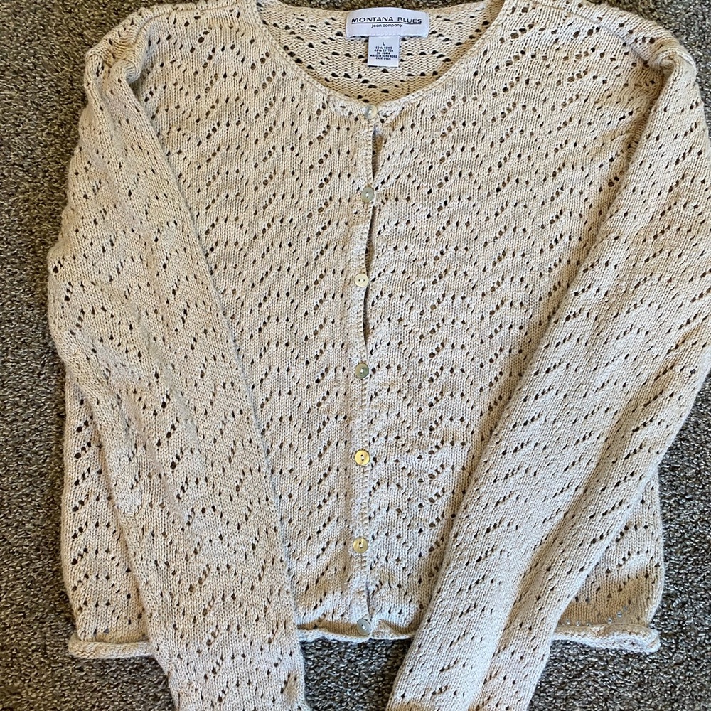Knit Button down Cardigan